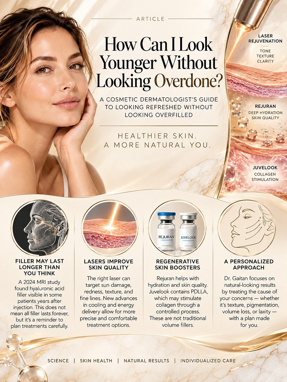 Skin rejuvenation tips for a natural look.