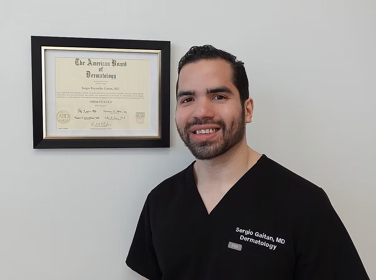 Award winning cosmetic dermatologist in Miami Dr. Sergio Gaitan MD FAAD.