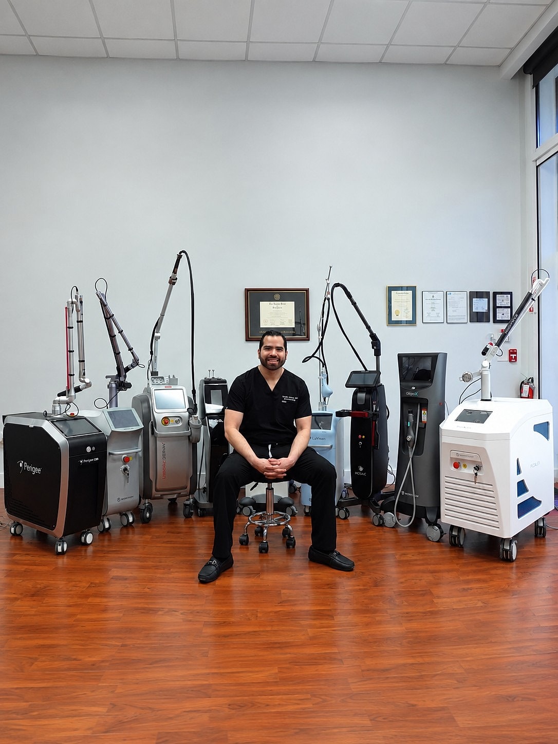 Dr. Gaitan Award Winning Cosmetic Dermatologist with advanced Laser and Energy Based Devices