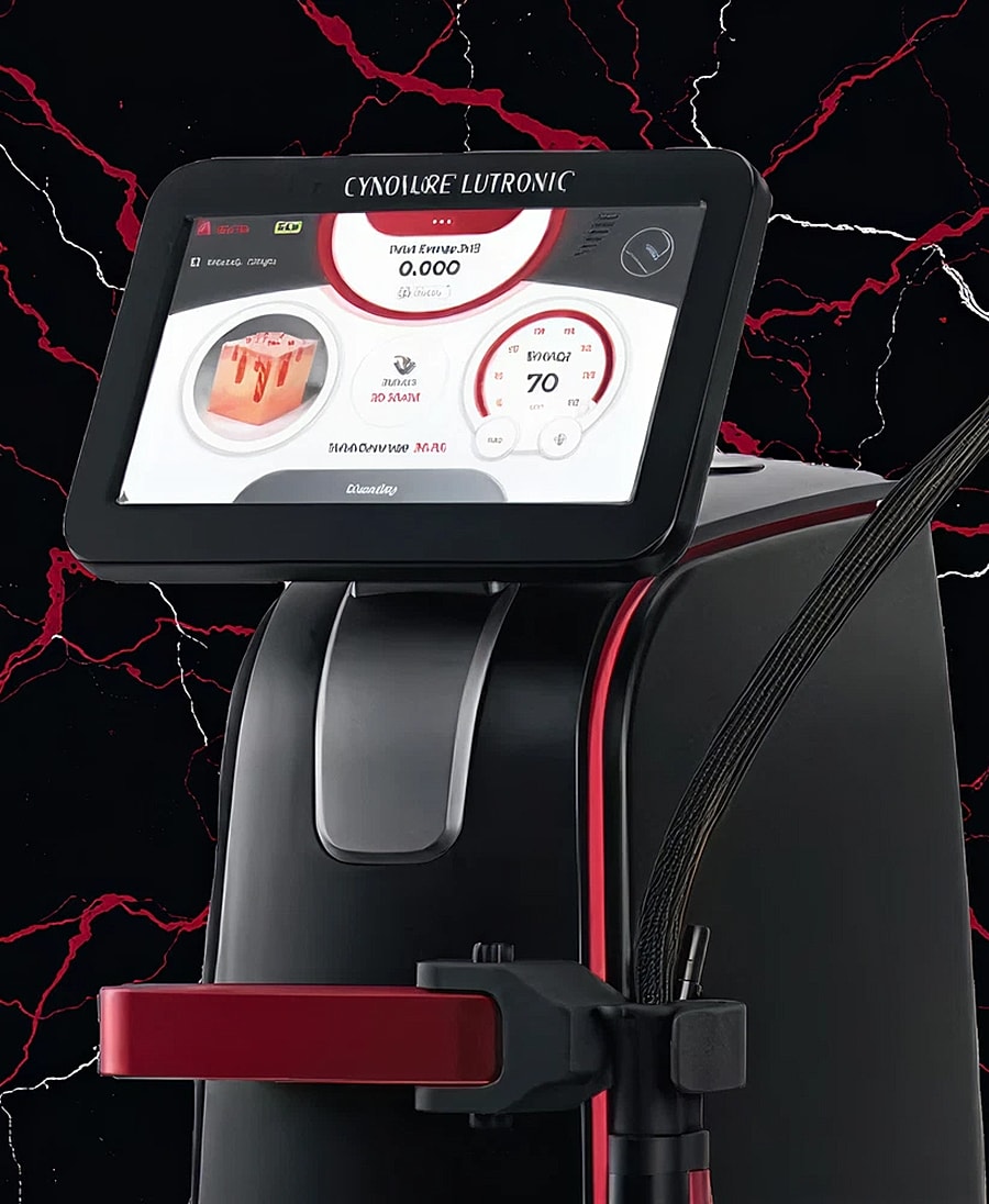 Advanced skin treatment machine with digital display.