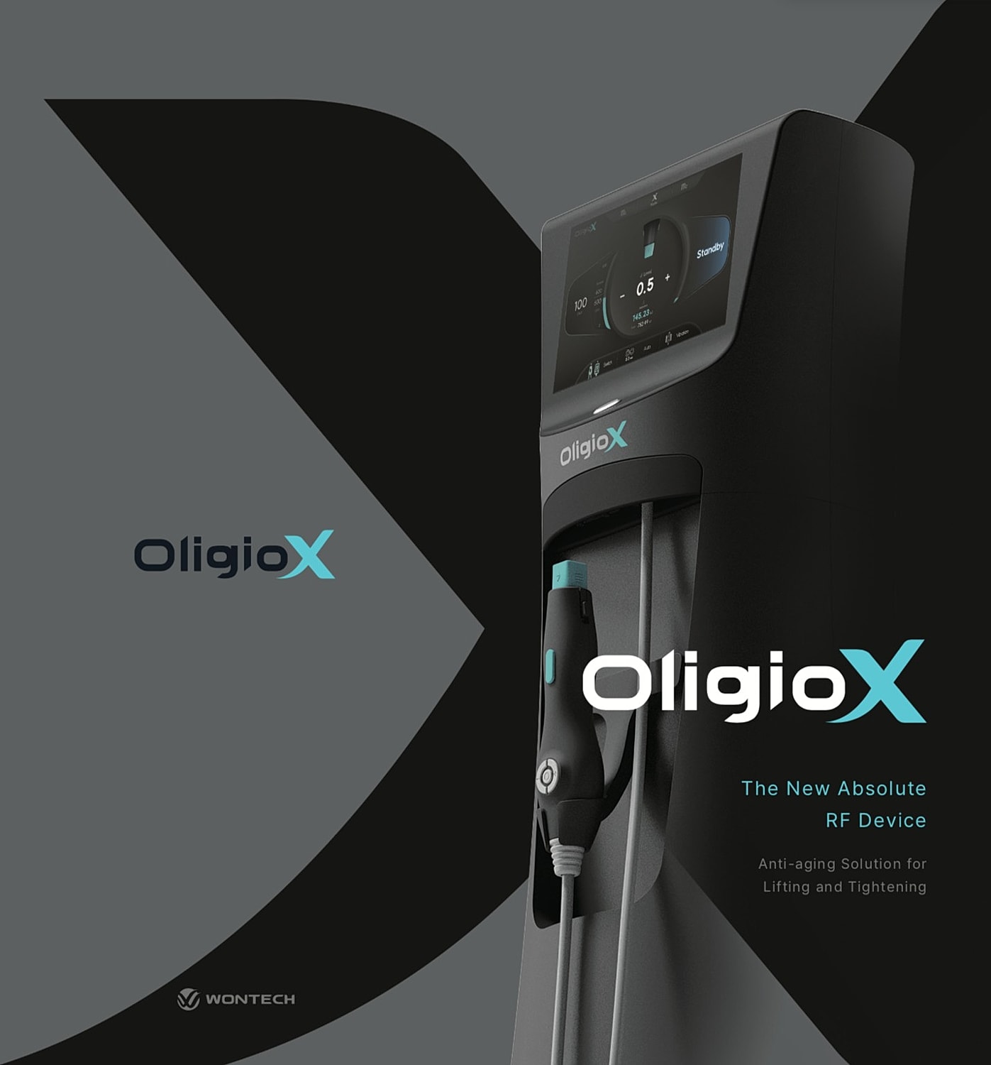 OligioX RF device for anti-aging treatment.