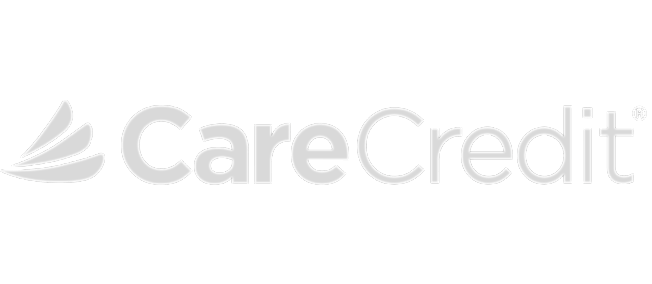 CareCredit logo on a black background