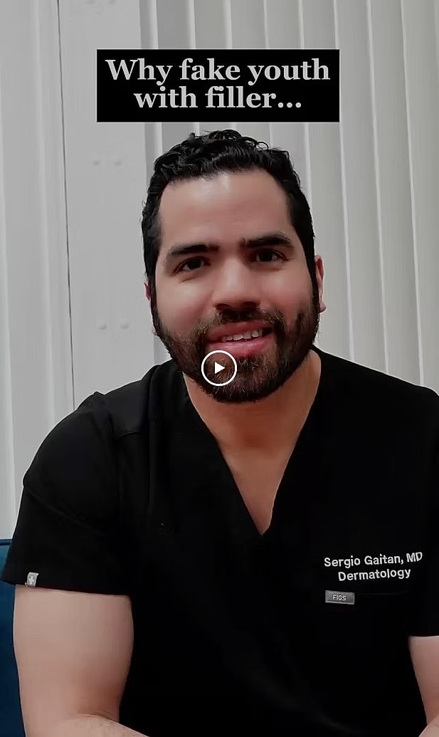 Doctor discussing youth and facial fillers.